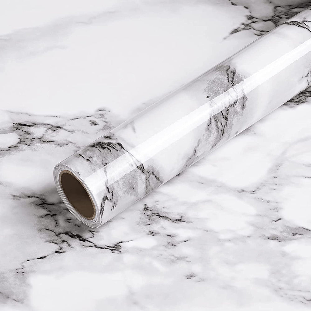 Self Adhesive Marble Sheet | Anti Oil & Heat Resistant (2ft x 6.5ft)