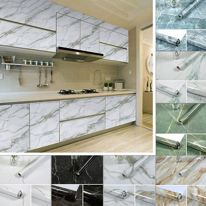 Self Adhesive Marble Sheet  | Anti Oil & Heat Resistant (2ft x 6.5ft)