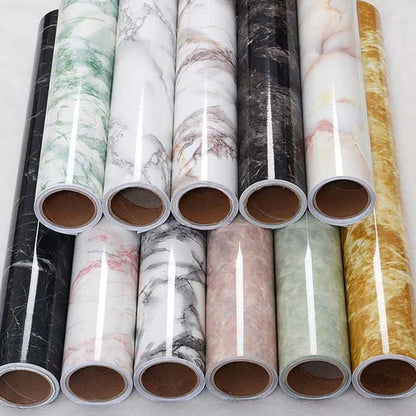 Self Adhesive Marble Sheet  | Anti Oil & Heat Resistant (2ft x 6.5ft)