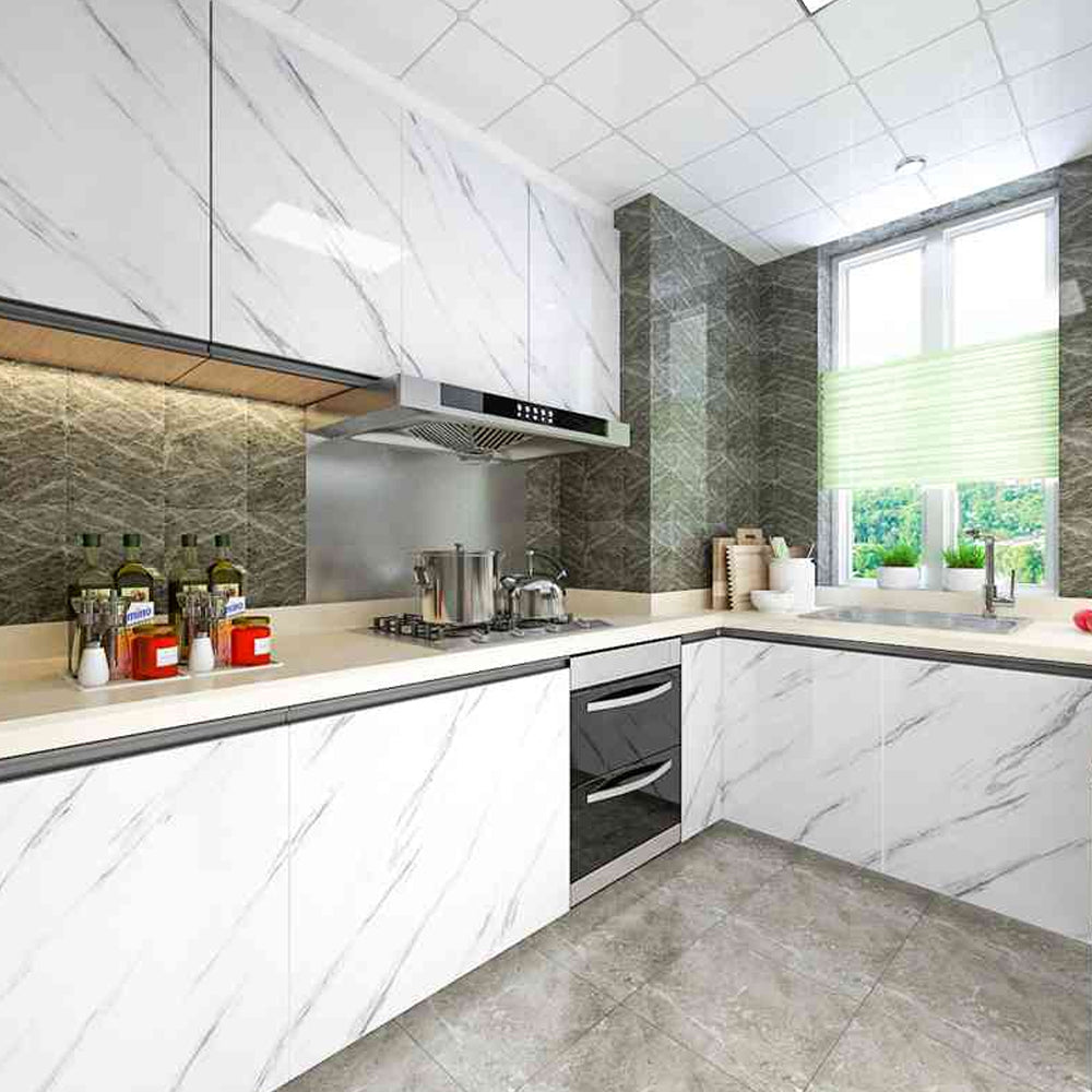 Self Adhesive Marble Sheet  | Anti Oil & Heat Resistant (2ft x 6.5ft)