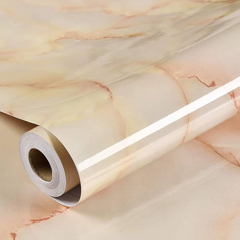 Self Adhesive Marble Sheet  | Anti Oil & Heat Resistant (2ft x 6.5ft)