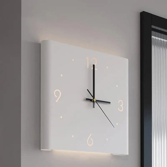 Minimislistic Led Lighted Acrylic Wall Clock