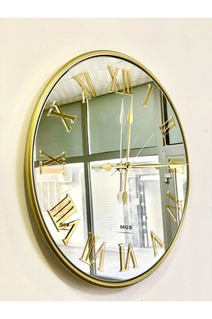 American High End Mirror Wall Clock