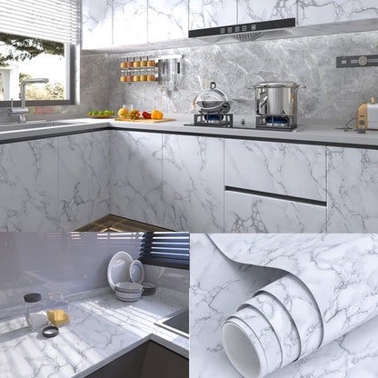 Self Adhesive Marble Sheet  | Anti Oil & Heat Resistant (2ft x 6.5ft)