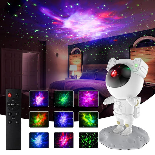 Astronaut Galaxy™ Star Projector with Bluetooth Speaker
