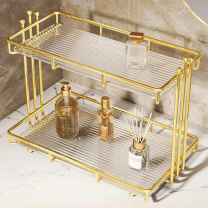Stylish Cosmetic Organizer High-End Metal Quality