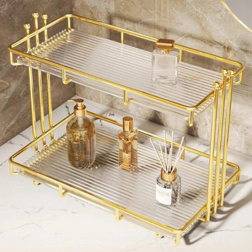 Stylish Cosmetic Organizer High-End Metal Quality