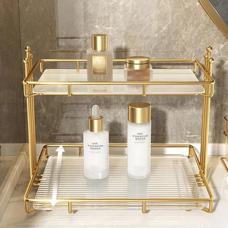 Stylish Cosmetic Organizer High-End Metal Quality