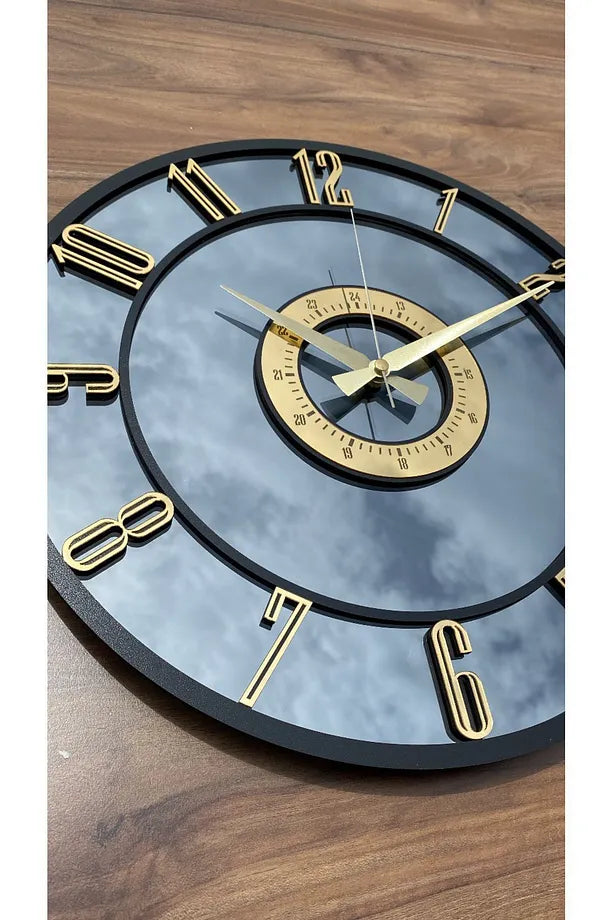 Personalized Mirror Wall Clock