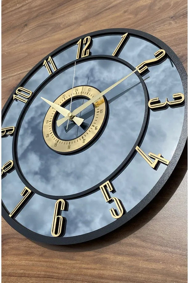 Personalized Mirror Wall Clock