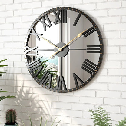 Mirror Wall Clock