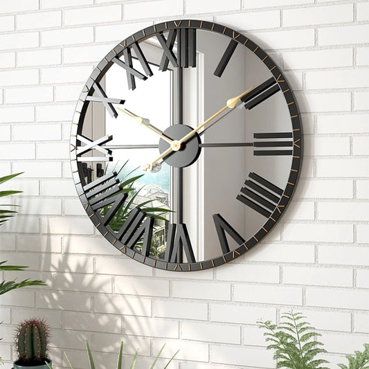 Mirror Wall Clock