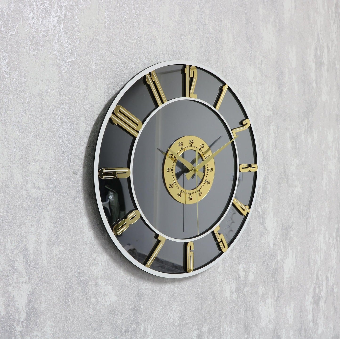 Personalized Mirror Wall Clock