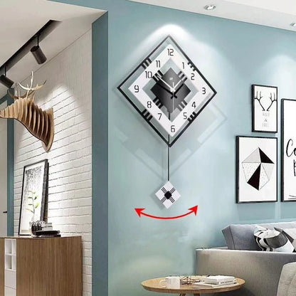 High End Pendulum Swing Wall Clock