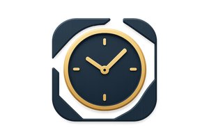 wall clock icon unique